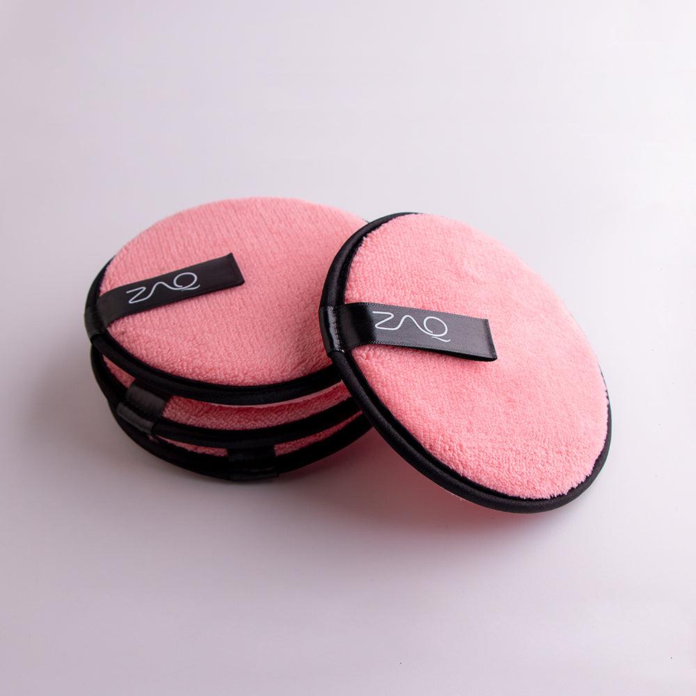 ZAQ Reusable Makeup Remover Pads 4pack with Spa facial Headband - ZAQ