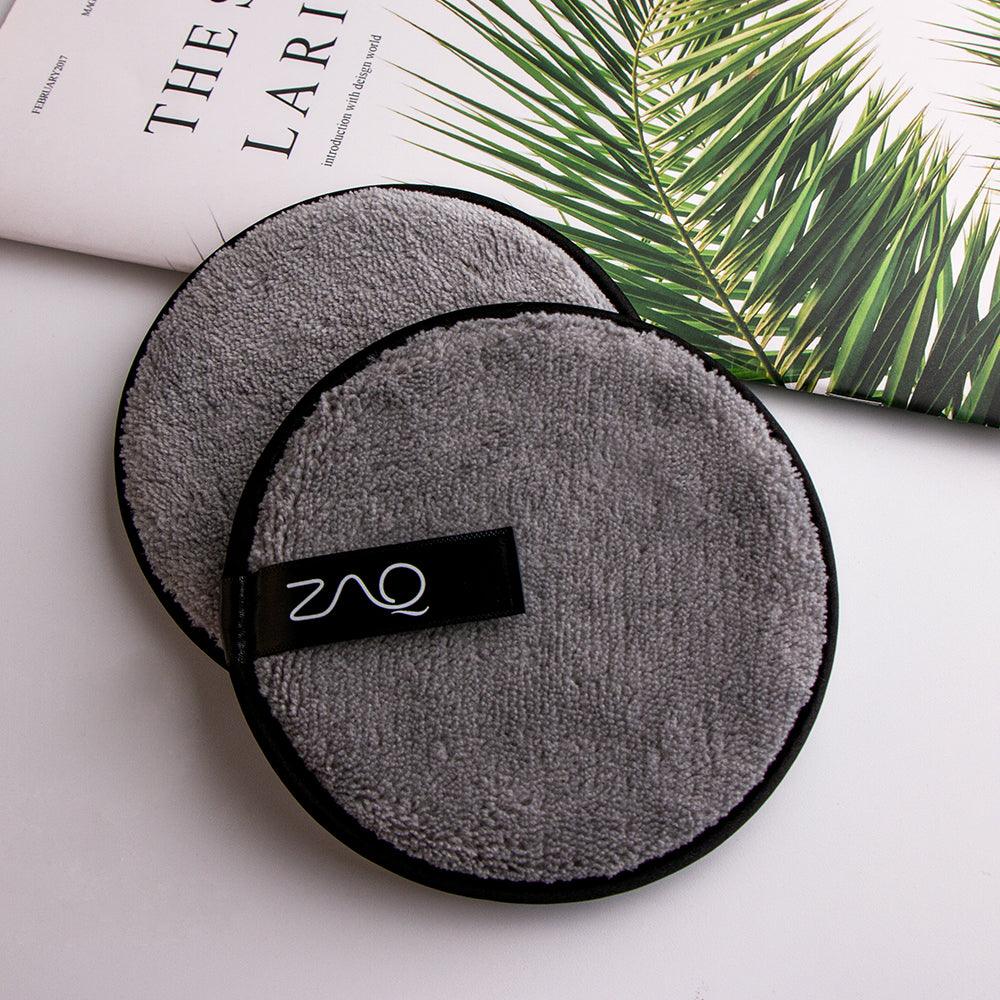 ZAQ Reusable Makeup Remover Pads 4pack with Spa facial Headband - ZAQ