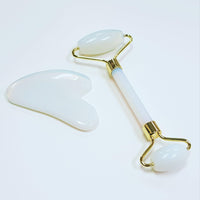 Opalite Facial Roller + Gua Sha Board - ZAQ