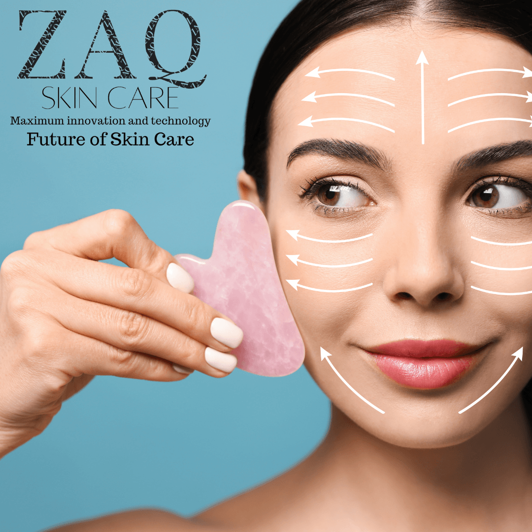 ROSE QUARTZ GUA SHA BOARD - ZAQ