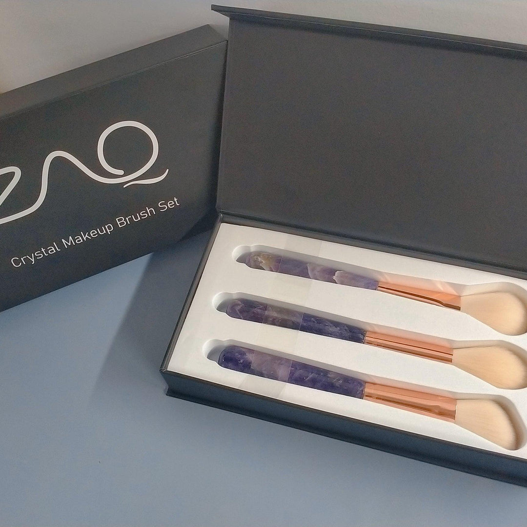 Gemstone Make Up Brushes - ZAQ