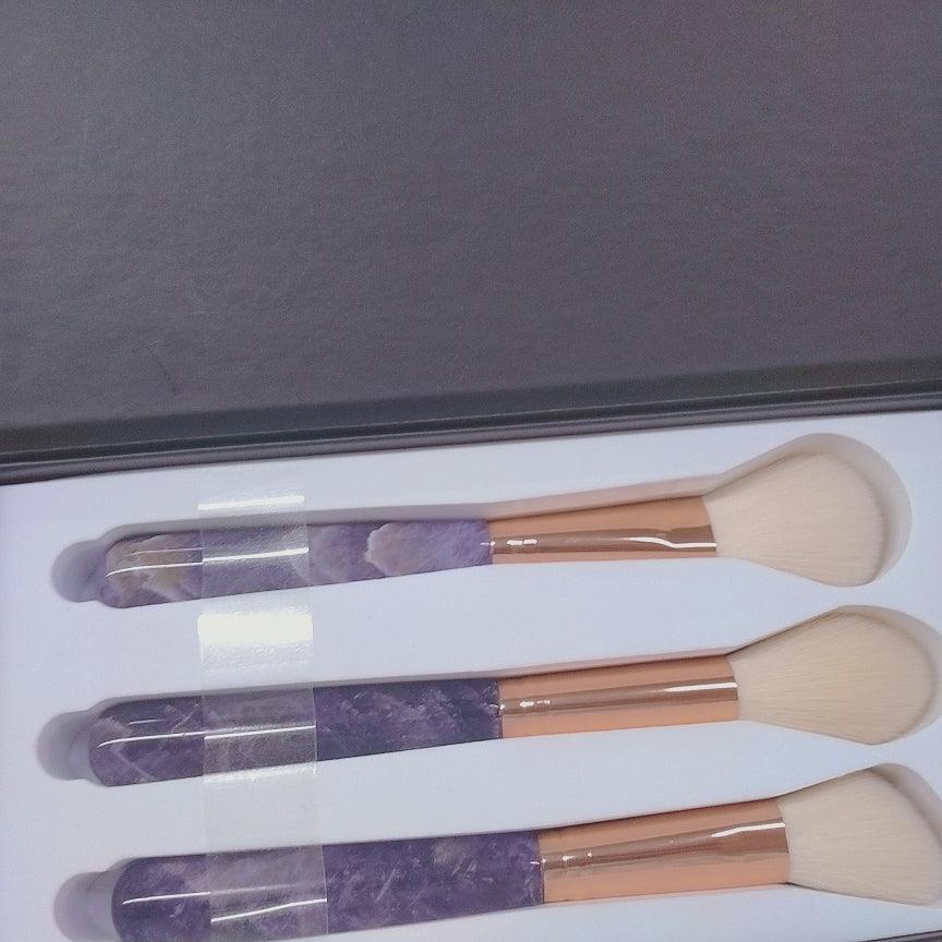 Gemstone Make Up Brushes - ZAQ