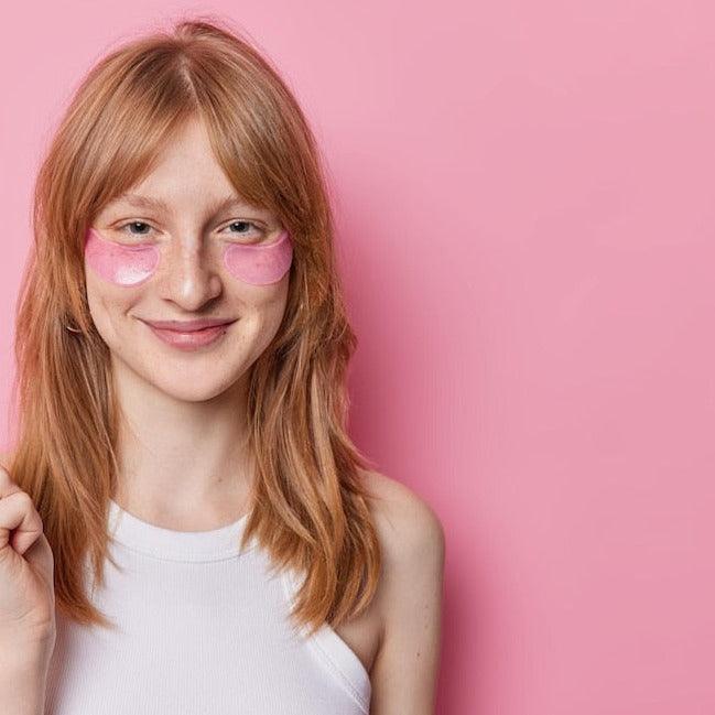 ROSE QUARTZ EYE MASK - CALMING - ZAQ