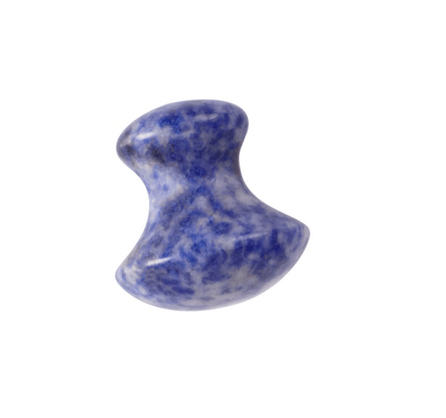 Blue Sodalite Gua Sha Mushroom Shape - ZAQ