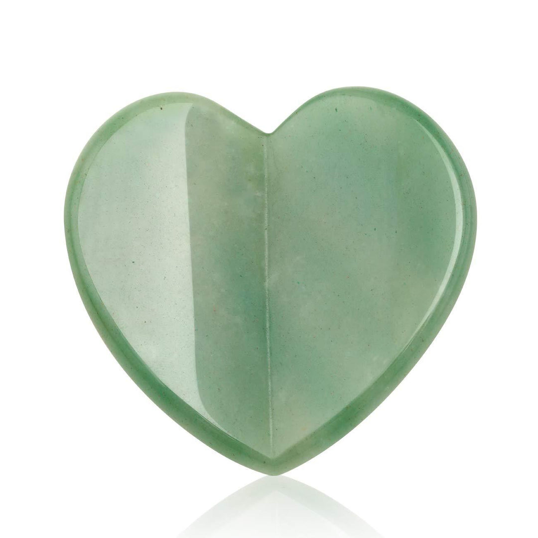 Jade Heart Facial Gua Sha Scraping Massage Tool - ZAQ