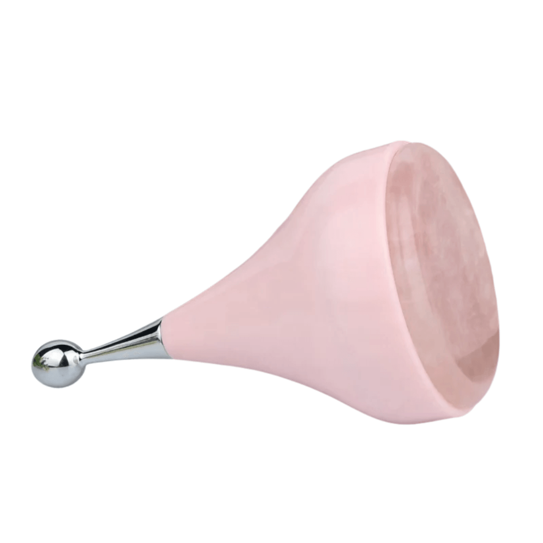 ROSE QUARTZ COLD MASSAGE TOOL - ZAQ