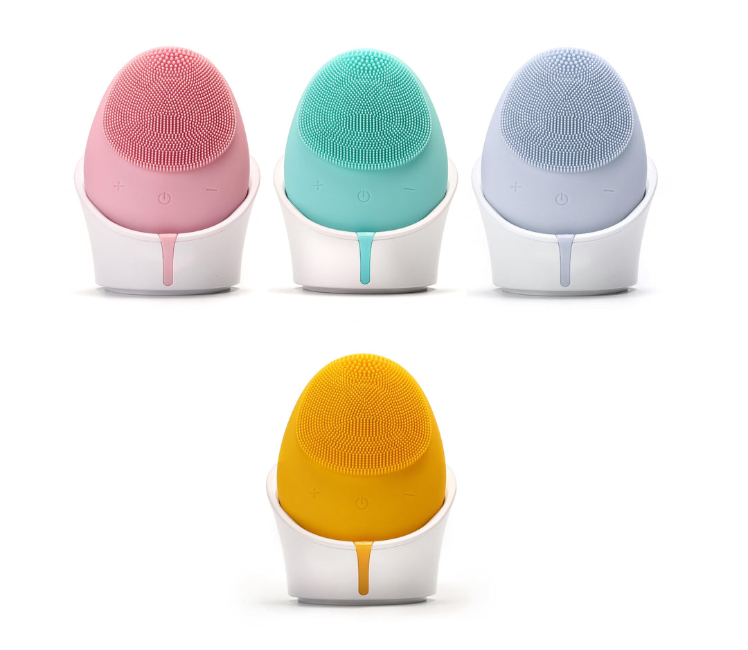 Mellow W-SONIC Silicone Facial Cleansing Brush - ZAQ