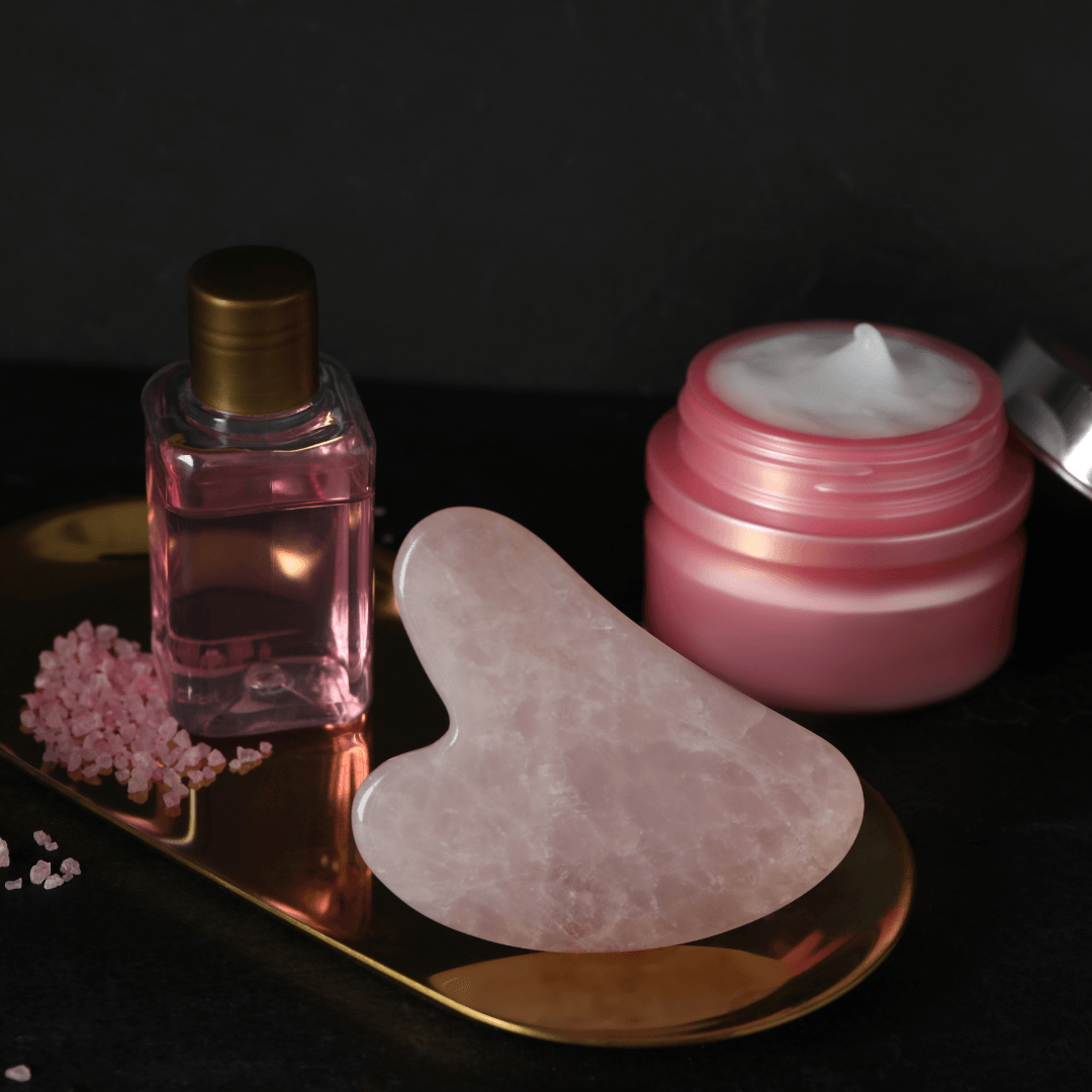 ROSE QUARTZ GUA SHA BOARD - ZAQ