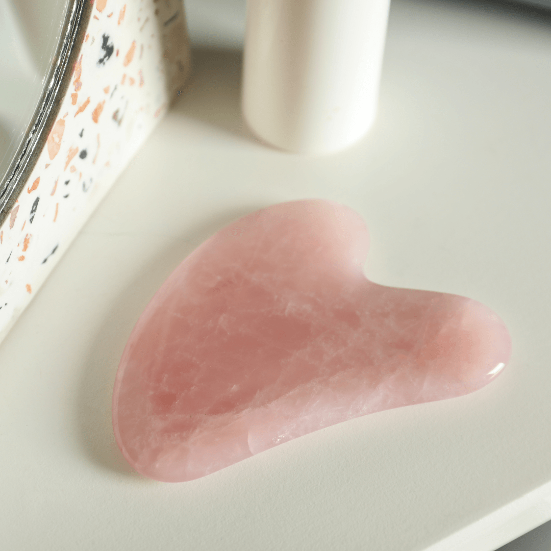 ROSE QUARTZ GUA SHA BOARD - ZAQ