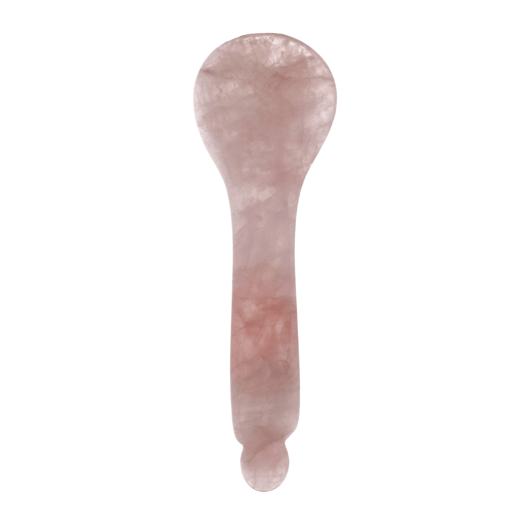 Rose Quartz Gua Sha Spoon - ZAQ