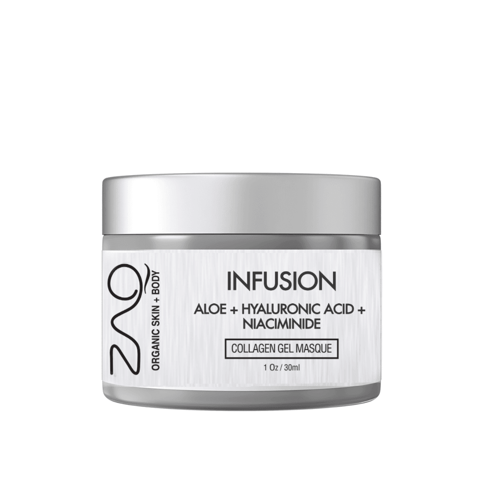 ZAQ Organic Infusion Collagen Gel Masque - Aloe + Hyaluronic Acid + Niacinamide - ZAQ